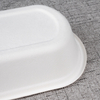 850ml Bagasse oval lunch box - Warmpack