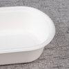 800ml Bagasse oval lunch box - Warmpack