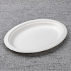 bagasse middle oval plate - Warmpack