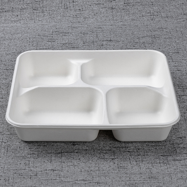bagasse 4 div container NP002 - Warmpack
