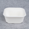 900ml Bagasse square bowl - Warmpack