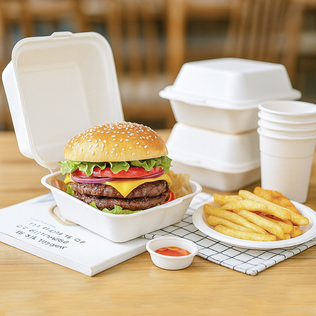 Compostable Clamshell