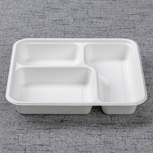 bagasse 3 div container - Warmpack