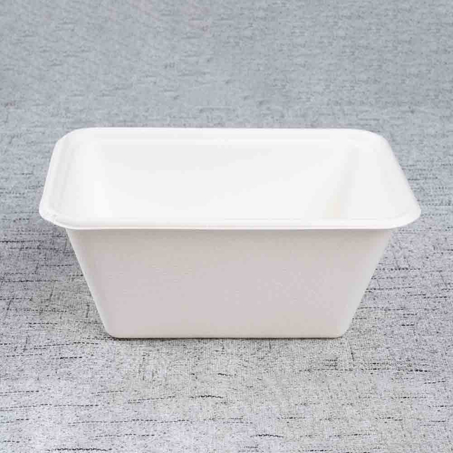 1000ml Bagasse square box - Warmpack