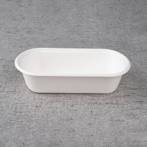 1000ml Bagasse oval lunch box - Warmpack