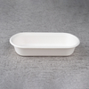 800ml Bagasse oval lunch box - Warmpack