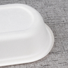 700ml Bagasse oval lunch box - Warmpack