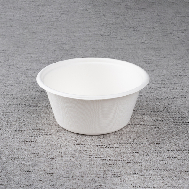 850ml Bagasse round bowl - Warmpack
