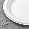 bagasse 7 inch round plate - Warmpack