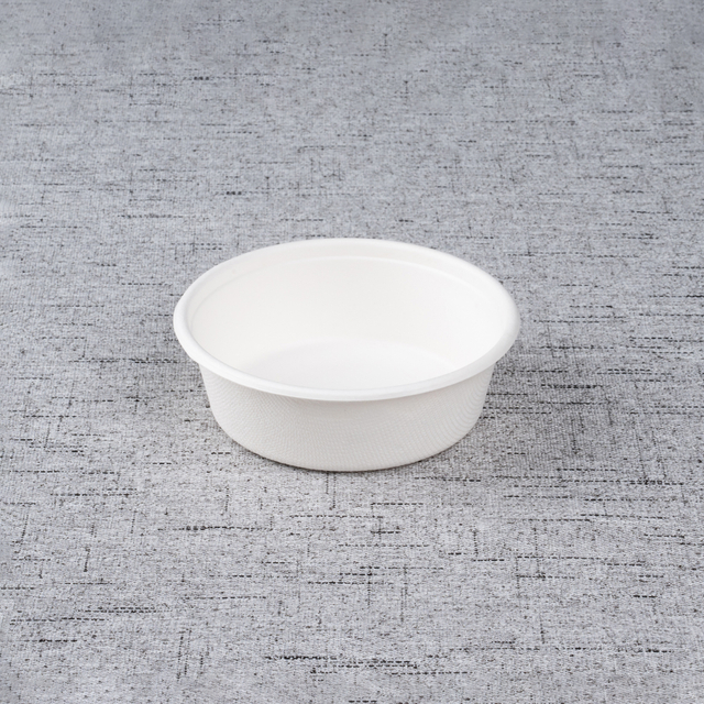 250ml Bagasse round bowl - Warmpack