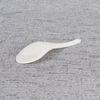 White bagasse soup spoon - Warmpack