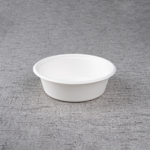650ml Bagasse round bowl - Warmpack
