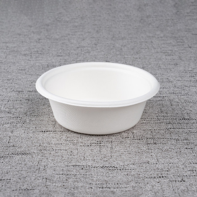 300ml Bagasse round bowl - Warmpack