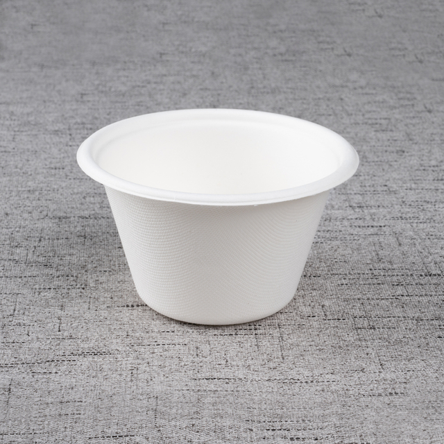 450ml Bagasse round bowl - Warmpack