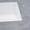 16cm Square Sugarcane Bagasse Plate - Warmpack
