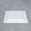 16cm Square Sugarcane Bagasse Plate - Warmpack