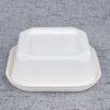 750ml Bagasse square bowl - Warmpack