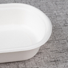 700ml Bagasse oval lunch box - Warmpack