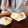 Bagasse Ice Cream Bowl (Leaf-Shaped)