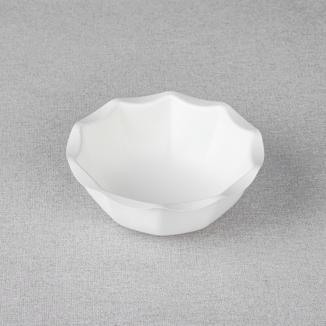 Bagasse Ice Cream Bowl (Octagonal)