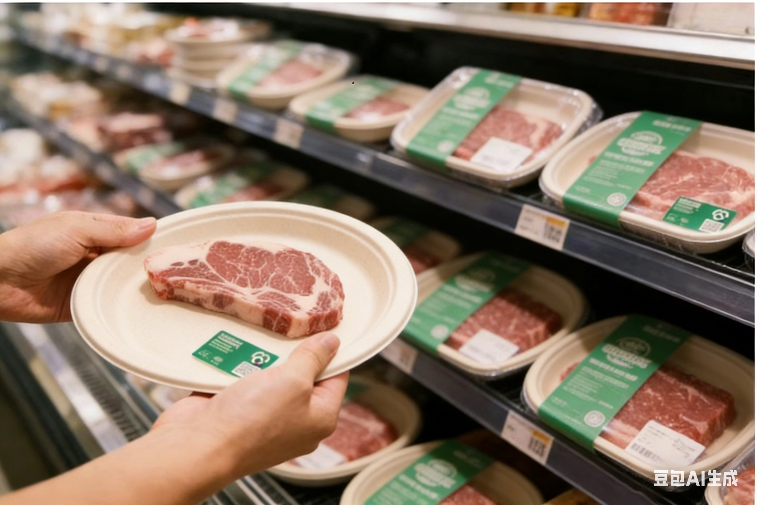 Supermarket Retail &amp; Private Label (OEM) - Bagasse Plate