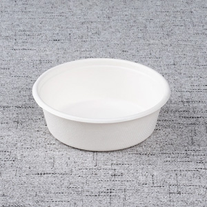 250мл Багассе округла посуда - Вармпацк