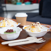 Bagasse Ice Cream Bowl (Leaf-Shaped)